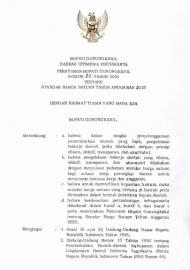 PERBUP GK TENTANG STANDAR HARGA SATUAN TAHUN 2025